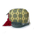 Bolsa Bordado a mano "Maribel" – Gris – Raízal