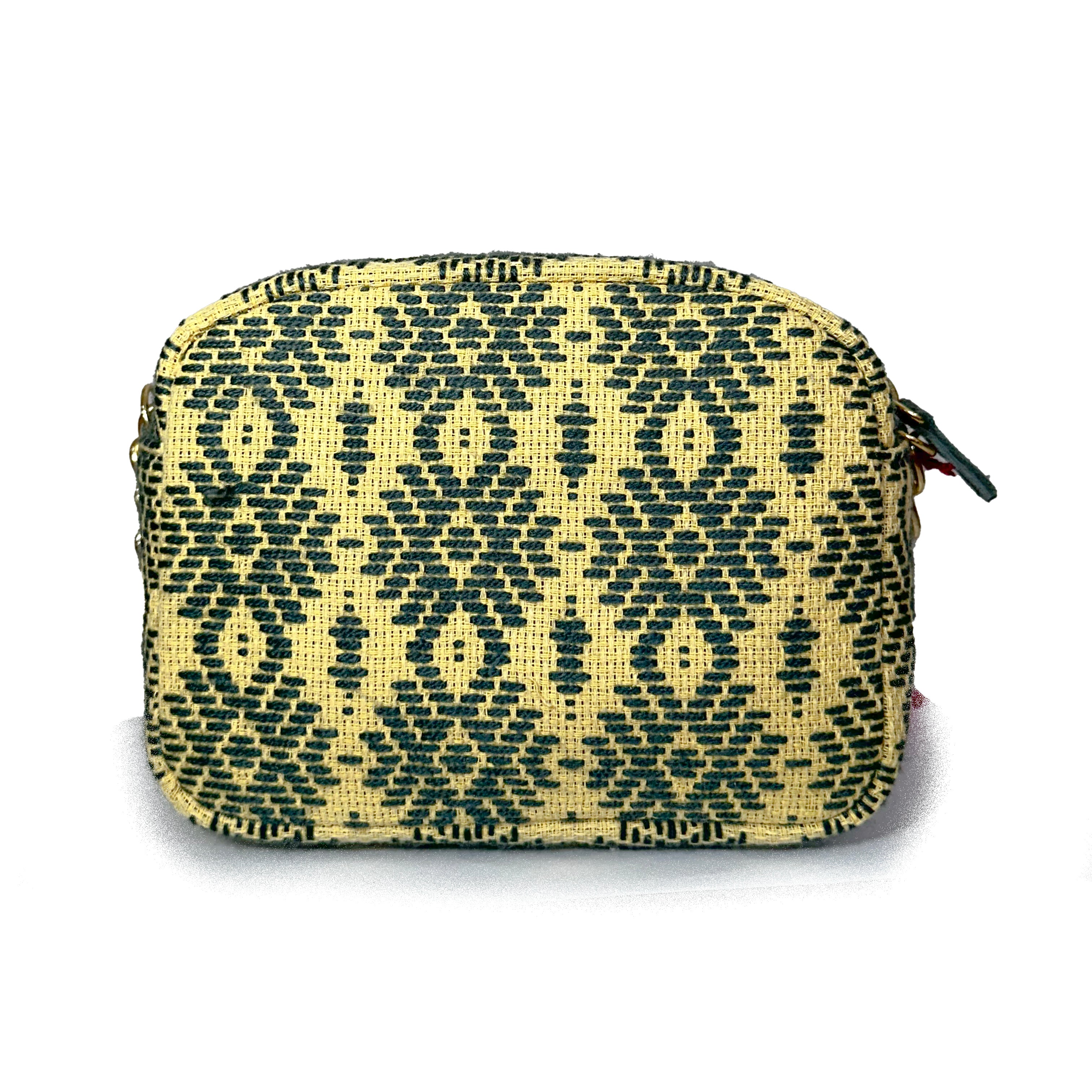 Bolsa Bordado a mano "Maribel" – Gris – Raízal