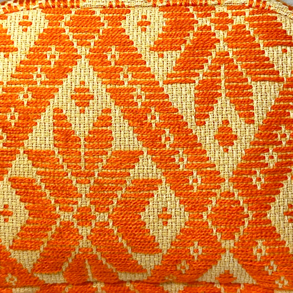 Bolsa Bordado a mano "Maribel" – Naranja – Raízal
