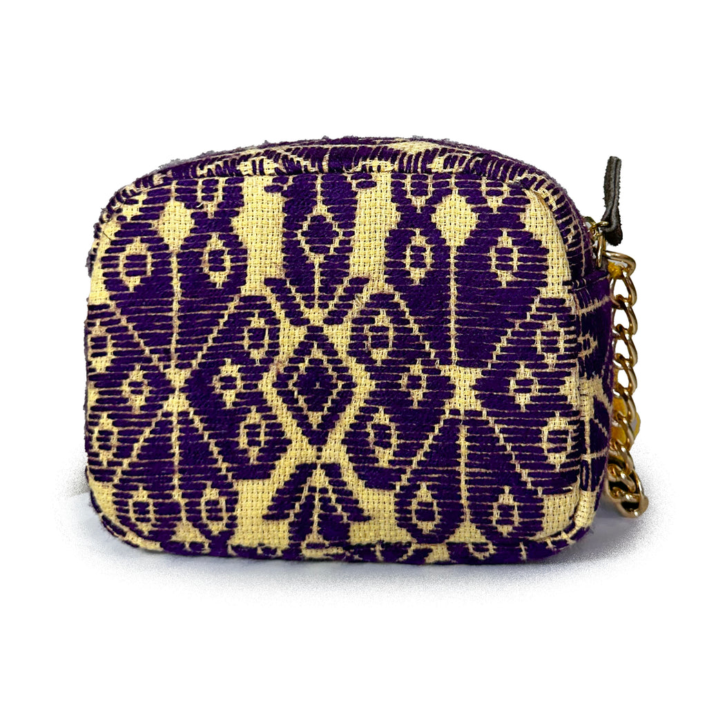 Bolsa Bordado a mano "Maribel" – Morado – Raízal