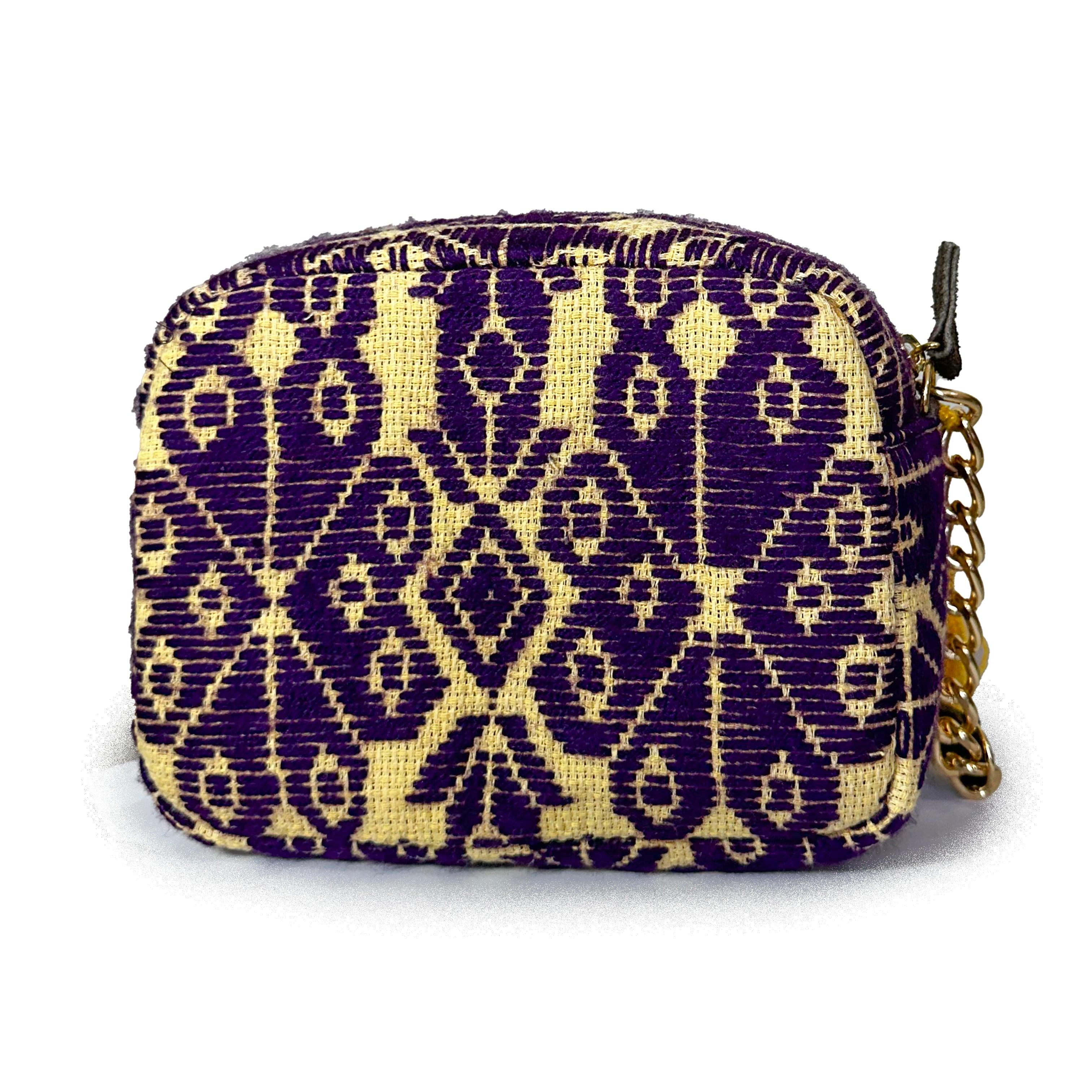 Bolsa Bordado a mano "Maribel" – Morado – Raízal