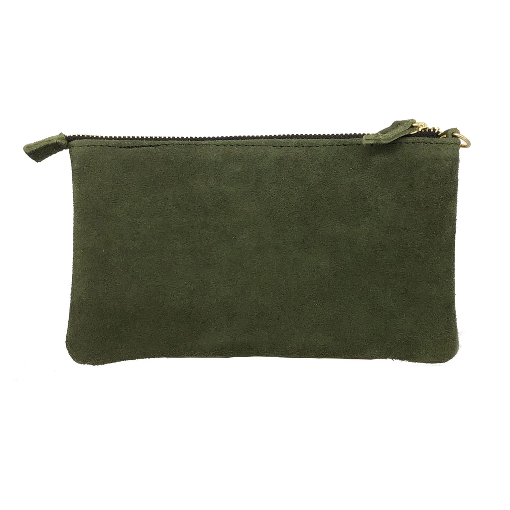 Muñequera Bordado a Mano "Erika" – Verde – Raízal