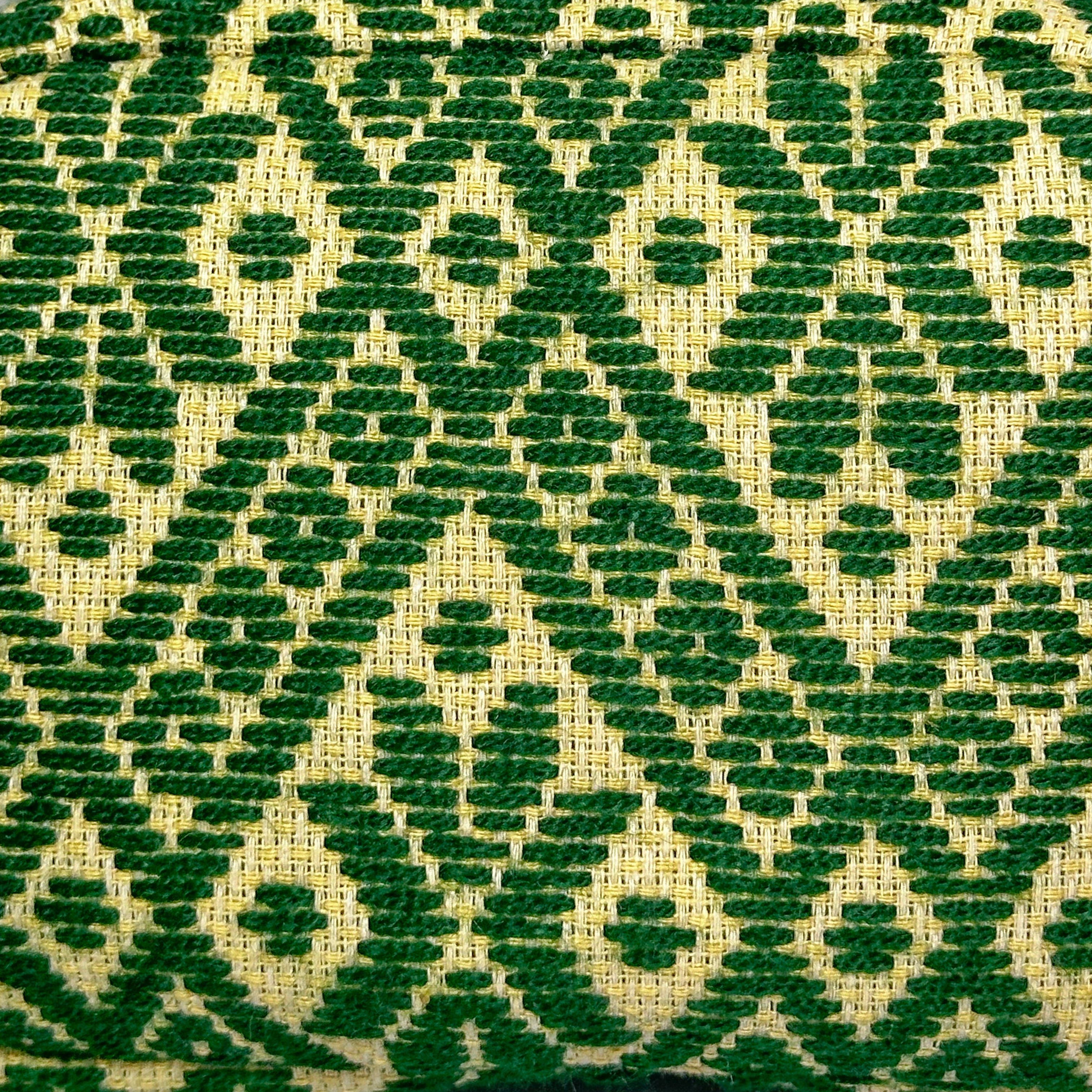 Cosmetiquera Bordado a mano "Rosalía" – Verde – Raízal
