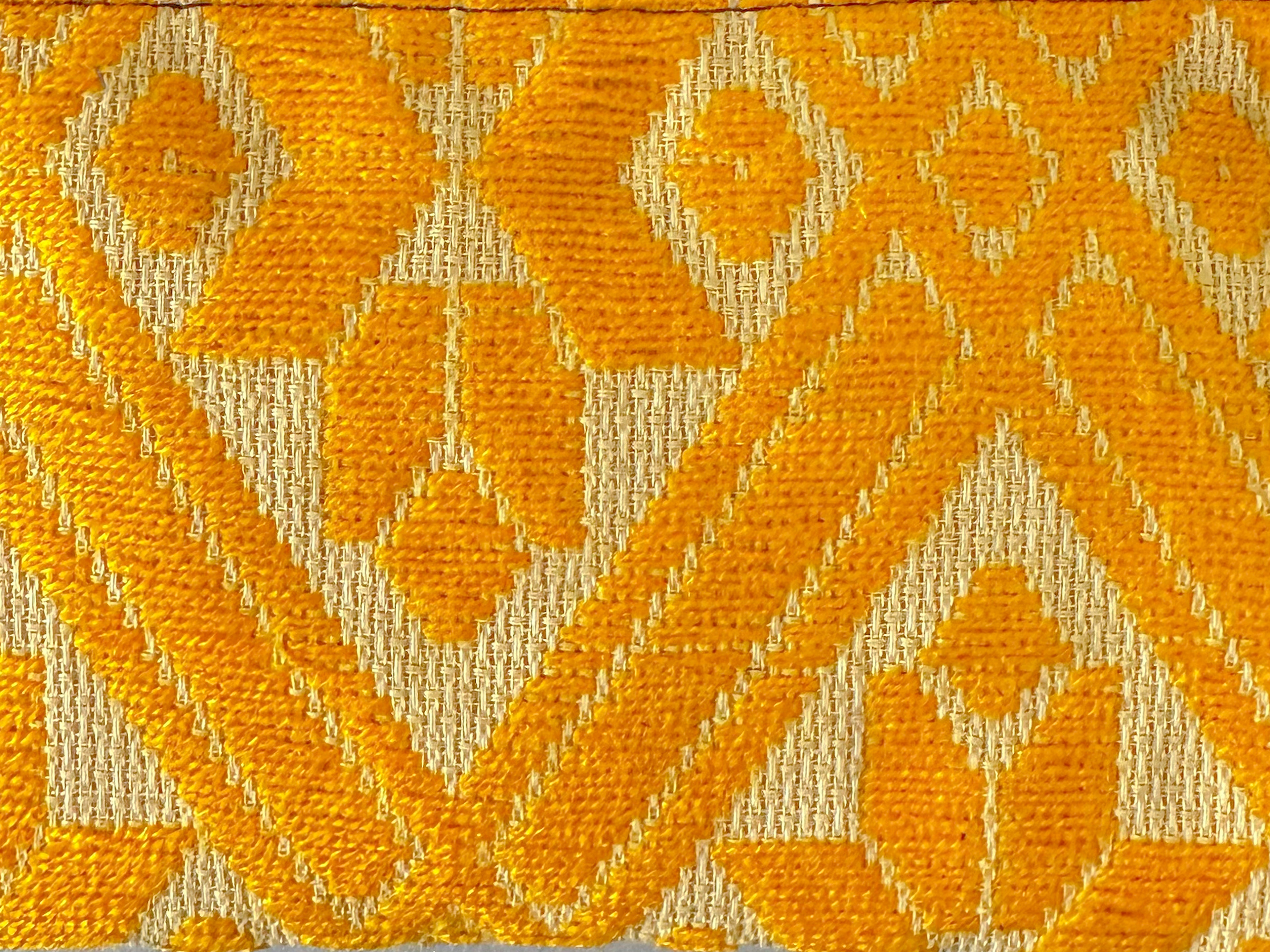 Muñequera Bordado a Mano "Erika" – Amarillo – Raízal