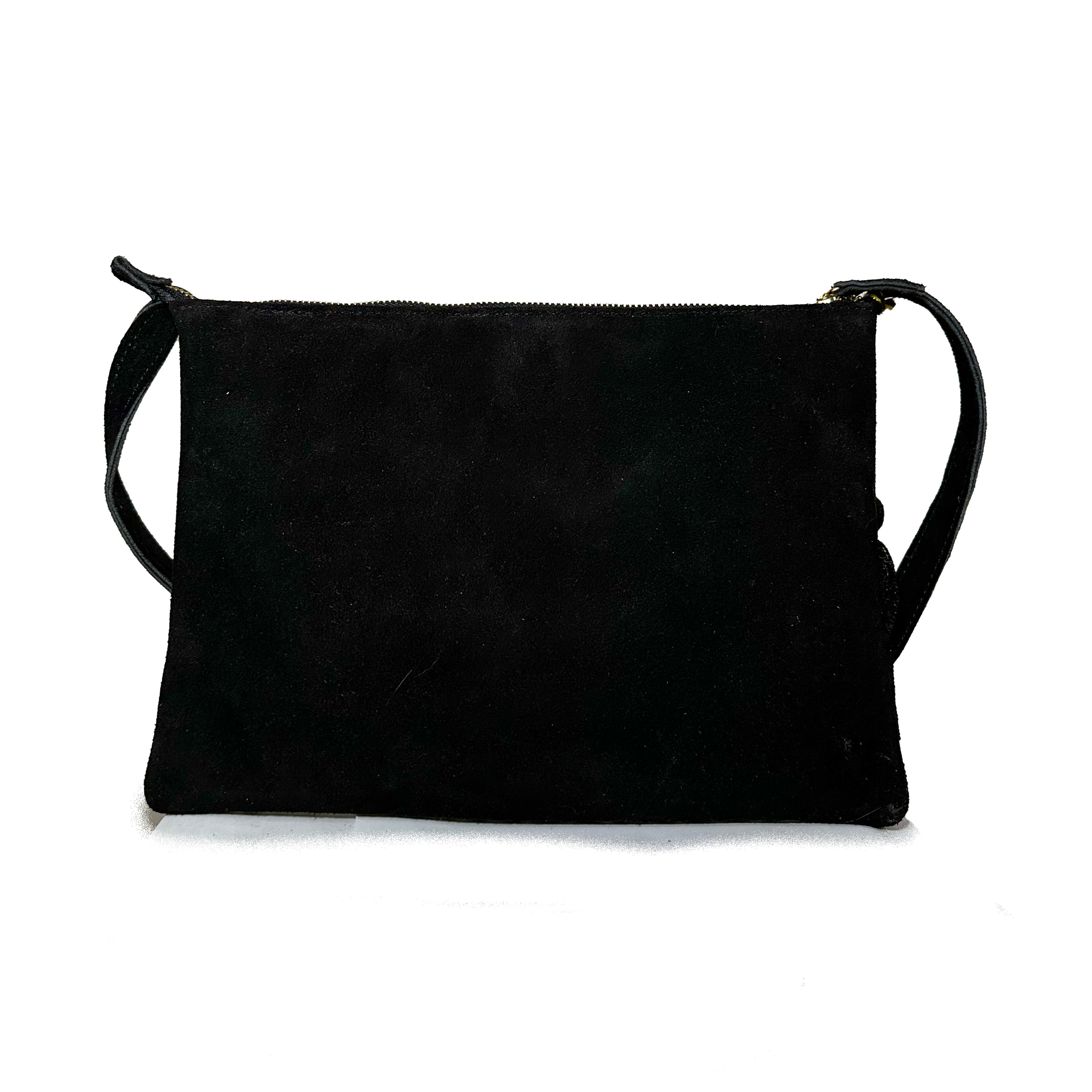 Crossbody Bordado a Mano "Vicenta" – Negro – Raízal