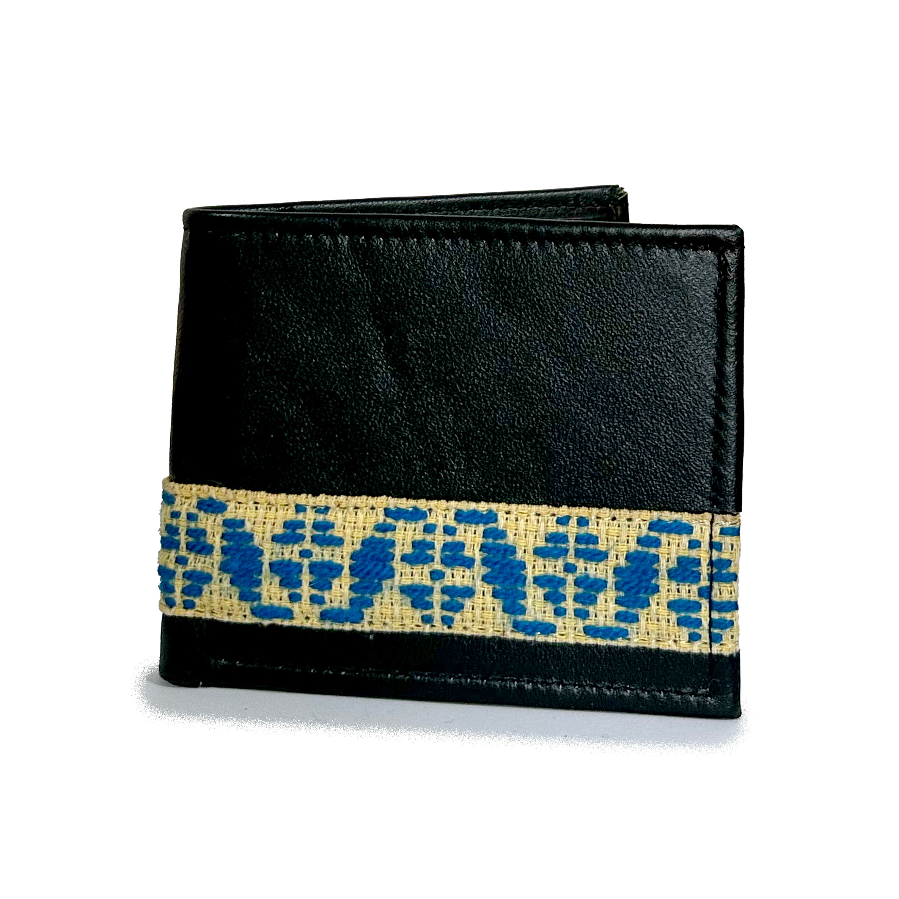 Cartera Bordado a mano "Alejandro" – Negro – Raízal