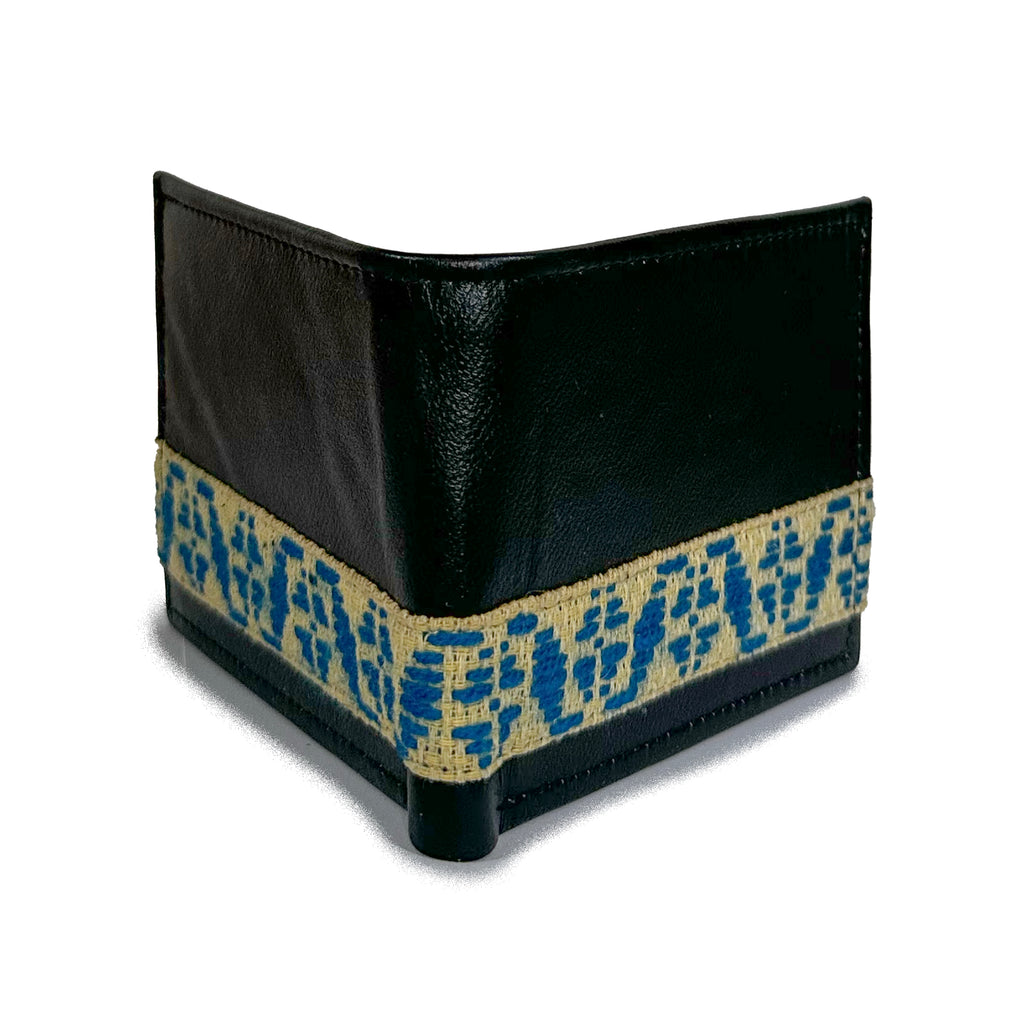 Cartera Bordado a mano "Alejandro" – Negro – Raízal