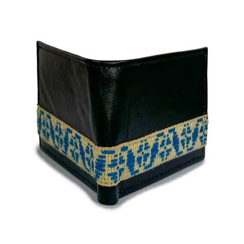 Cartera Bordado a mano "Alejandro" – Negro – Raízal