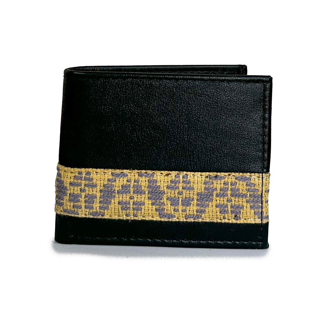 Cartera Bordado a mano "Alejandro" – Negro – Raízal