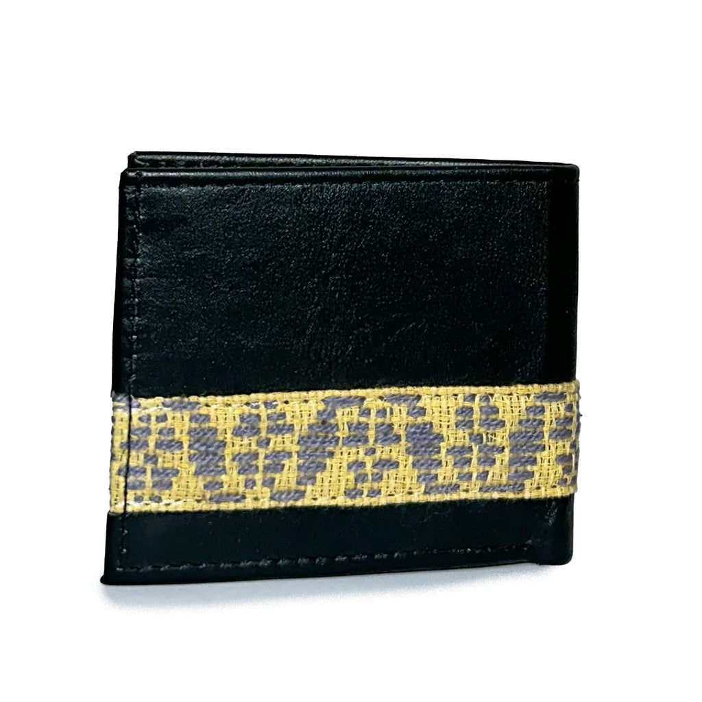 Cartera Bordado a mano "Alejandro" – Negro – Raízal