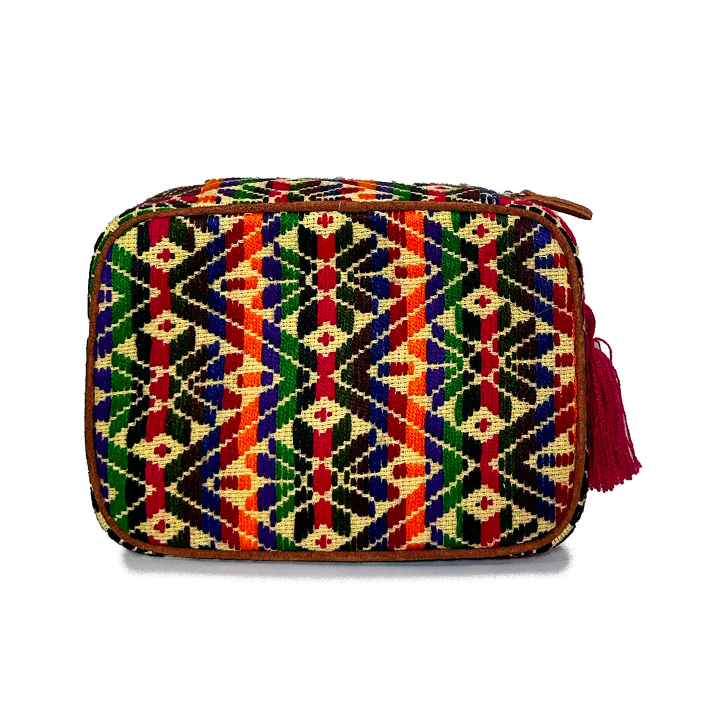 Neceser Bordado a mano "Belinda" – Multicolor – Raízal