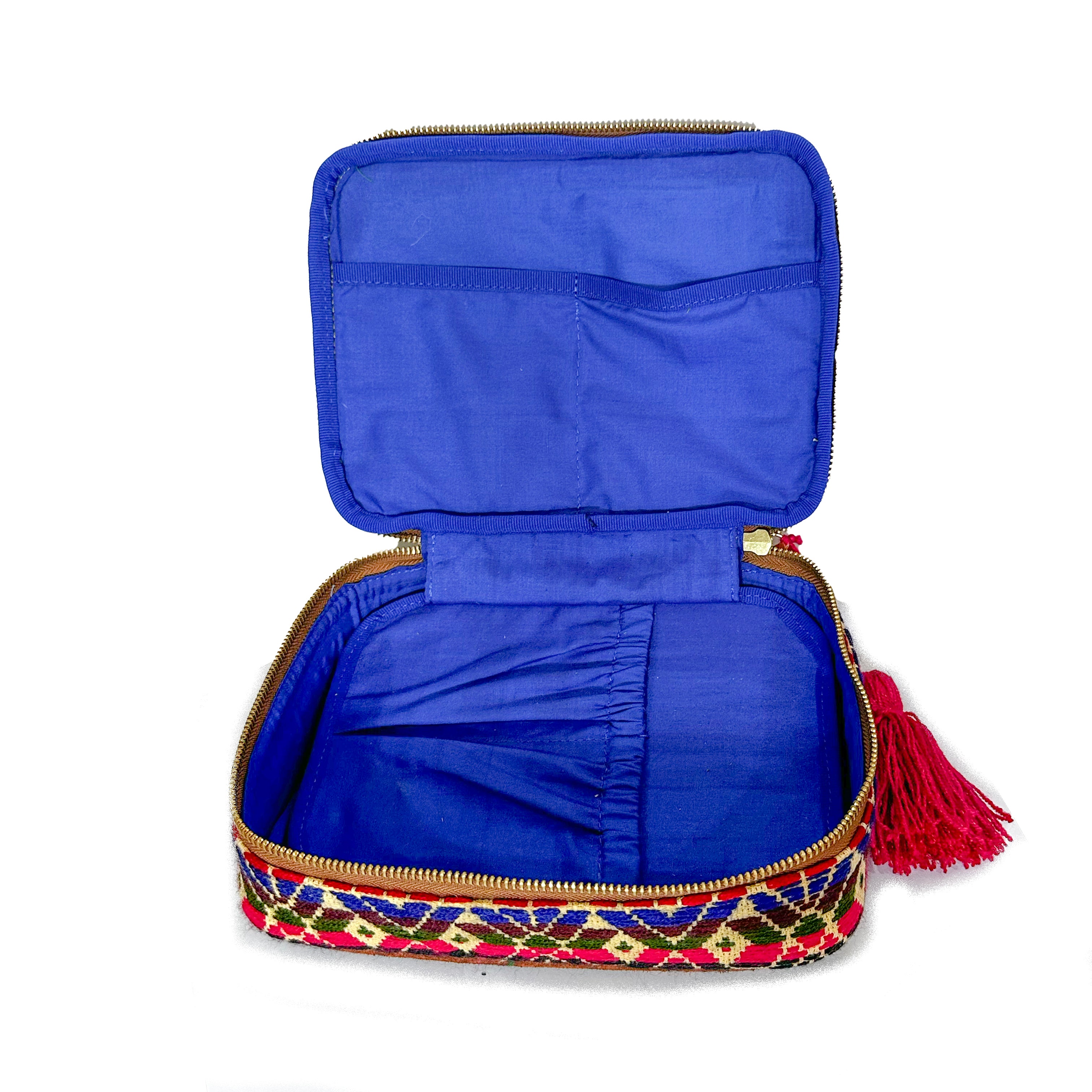 Neceser Bordado a mano "Belinda" – Multicolor – Raízal