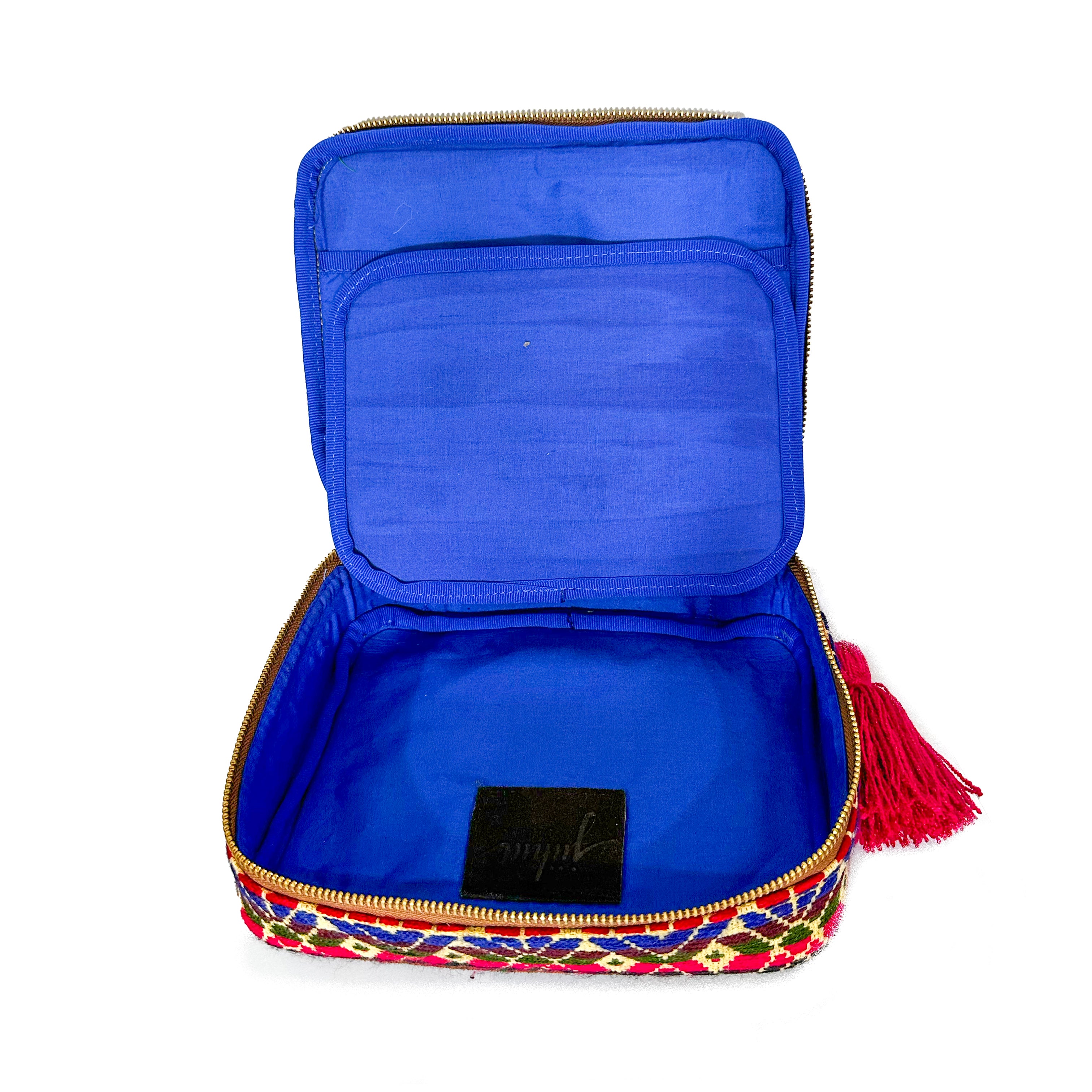 Neceser Bordado a mano "Belinda" – Multicolor – Raízal
