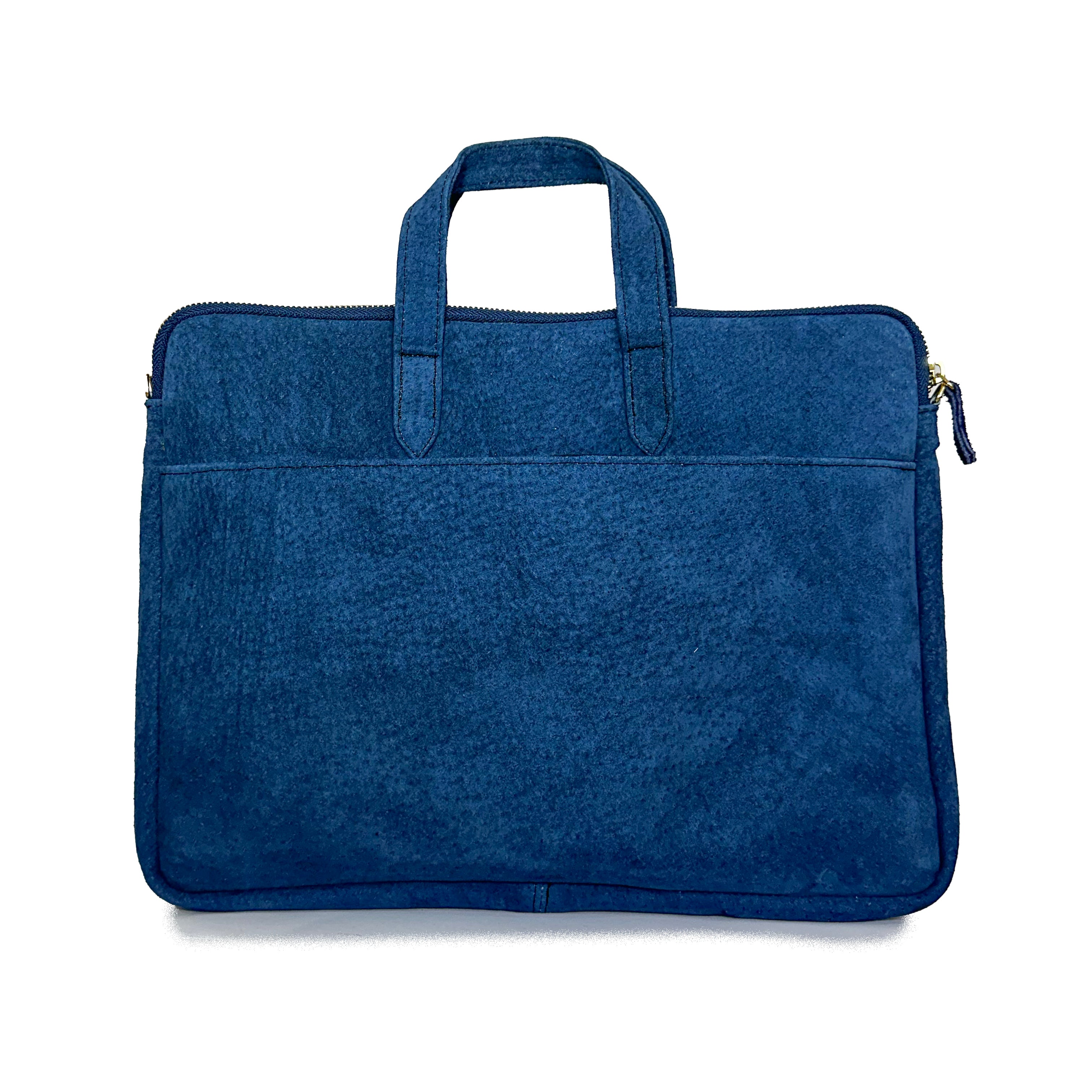 Portalaptop Bordado a Mano "Martha" - 14" – Azul – Raízal